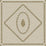 Cole & Son Conchiglie Gold On Stone Wallpaper Sample 123/5025.CS.0