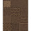 Cole & Son Geometrico Black & Gold Wallpaper Sample 123/7036.CS.0