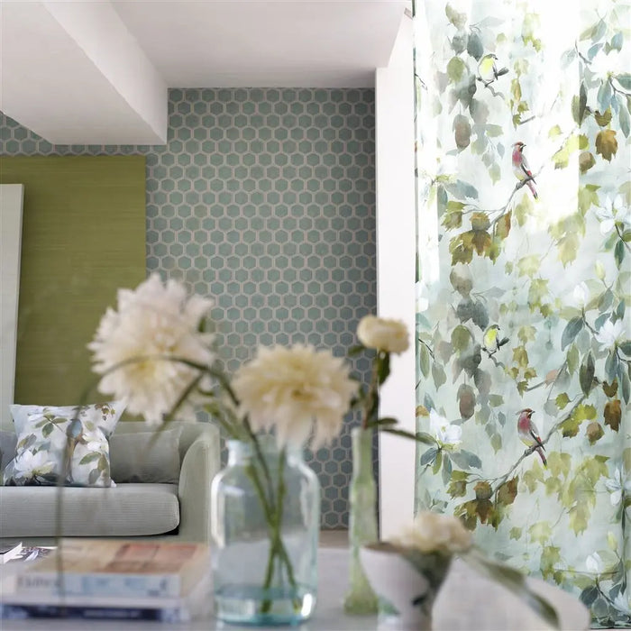 Designers Guild Yulan Birch Fabric Sample FDG2954-02