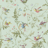 Cole & Son Hummingbirds Spa/Multi Wallpaper 124/1007.CS.0