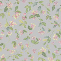 Cole & Son Flora Grey/Pink Wallpaper 124/3017.CS.0