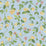 Cole & Son Flora Blue/Orange Wallpaper 124/3018.CS.0