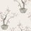 Cole & Son Kaki Persimmon Silver Wallpaper 126/2004.CS.0
