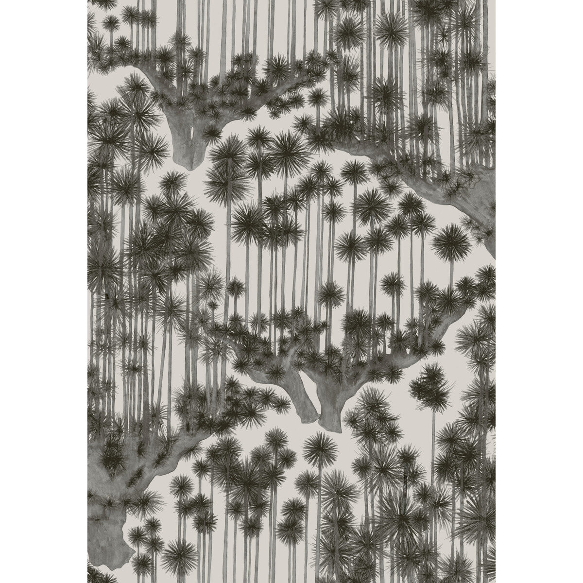 Cole & Son Japanese Woods Charcoal Wallpaper 126/6018.CS.0