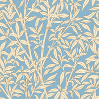 Cole & Son Bamboo Forest Yellow/Blue Wallpaper 127/1002.CS.0