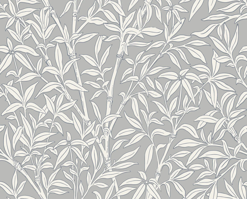 Cole & Son Bamboo Forest Frost Wallpaper Sample 127/1006.CS.0