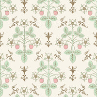 Cole & Son Strawberry Blush/Mint Wallpaper 127/2011.CS.0