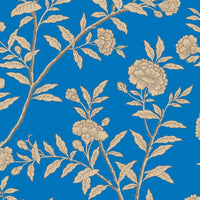 Cole & Son Roseberry Cobalt Wallpaper 127/3014.CS.0