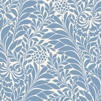 Cole & Son Honeysuckle Blue Wallpaper 127/5025.CS.0