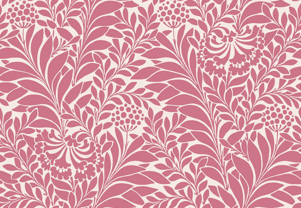 Cole & Son Honeysuckle Raspberry Wallpaper Sample 127/5028.CS.0