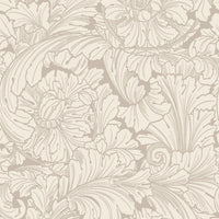Cole & Son Acanthus Cream/Pebble Wallpaper 127/6029.CS.0
