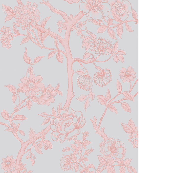 Cole & Son Paradise Tree Pastel Blue Wallpaper 128/2008.CS.0