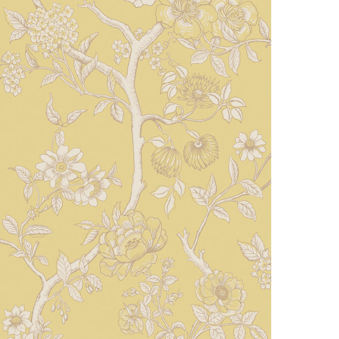 Cole & Son Paradise Tree Yellow Wallpaper 128/2009.CS.0