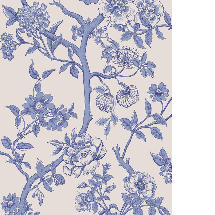 Cole & Son Paradise Tree Blue Wallpaper 128/2010.CS.0