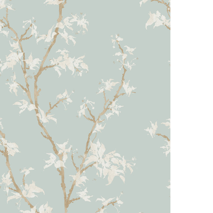 Cole & Son Chinese Branch Duck Egg Wallpaper 128/3016.CS.0
