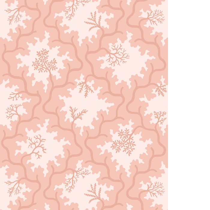 Cole & Son Moss Trellis Soft Coral Wallpaper Sample 128/4020.CS.0