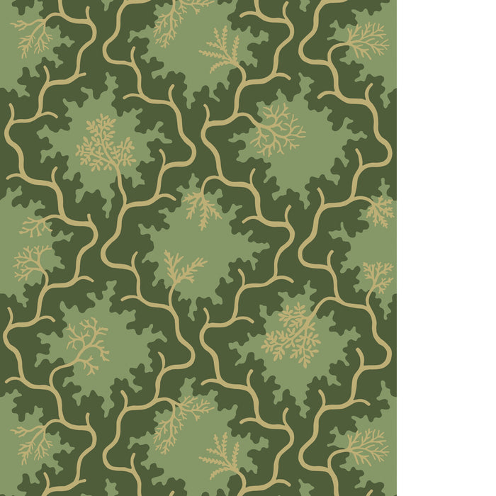 Cole & Son Moss Trellis Evergreen Wallpaper 128/4021.CS.0
