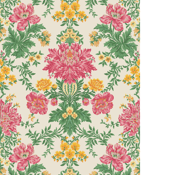 Cole & Son Poppies Soft Fuchsia Wallpaper 128/7033.CS.0