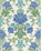 Cole & Son Poppies Sapphire Wallpaper 128/7035.CS.0