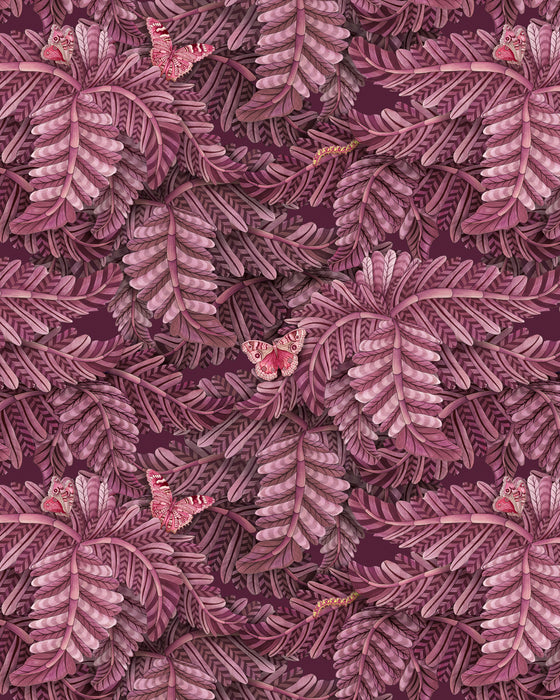 Cole & Son Acacia Canopy Plum Wallpaper 129/4016.CS.0