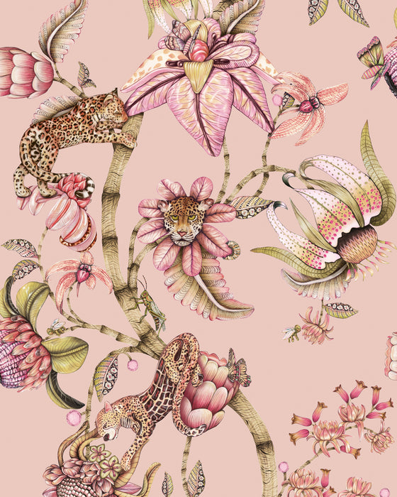 Cole & Son Protea Panthera Rs Quartz Wallpaper 129/6024.CS.0