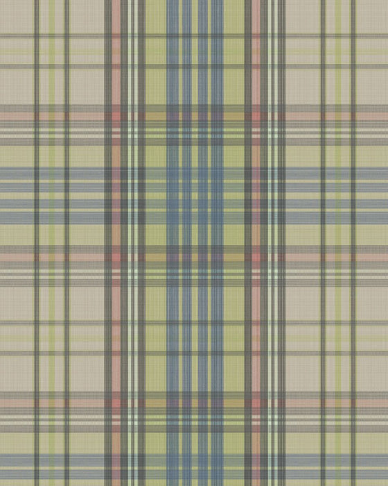 Cole & Son Macandreas Tartan Stone Wallpaper Sample 130/1005.CS.0