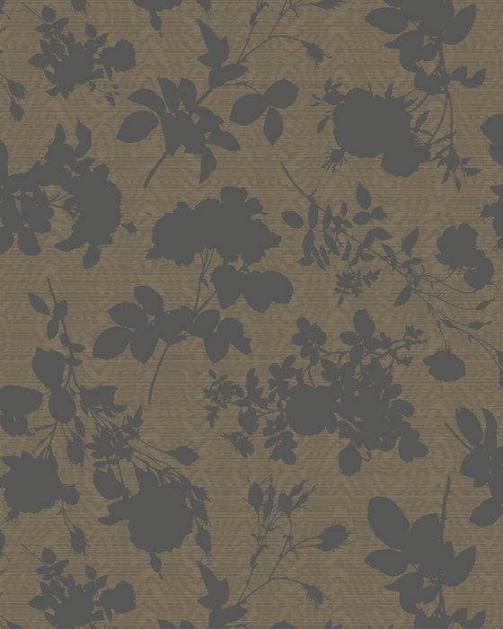 Cole & Son Absence Of Roses Moire Brass Wallpaper 130/3008.CS.0