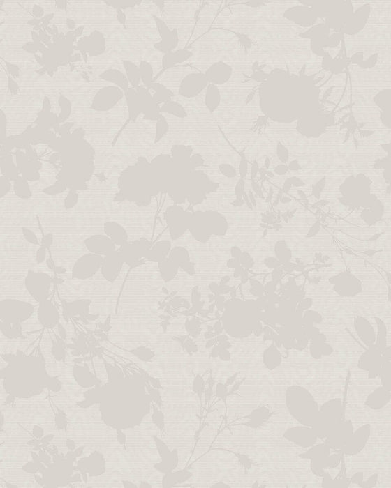 Cole & Son Absence Of Roses Moire White Wallpaper 130/3009.CS.0