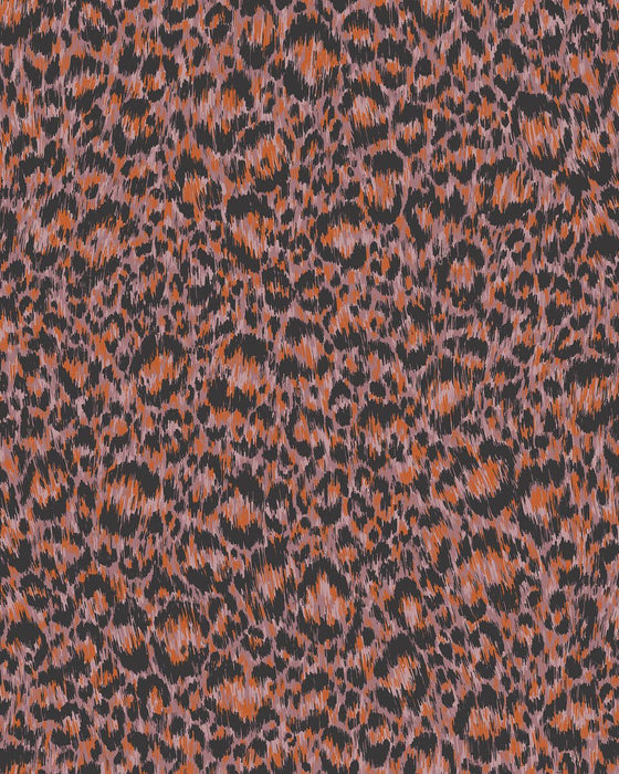 Cole & Son Hand-Painted Leopard Rose Wallpaper 130/4010.CS.0