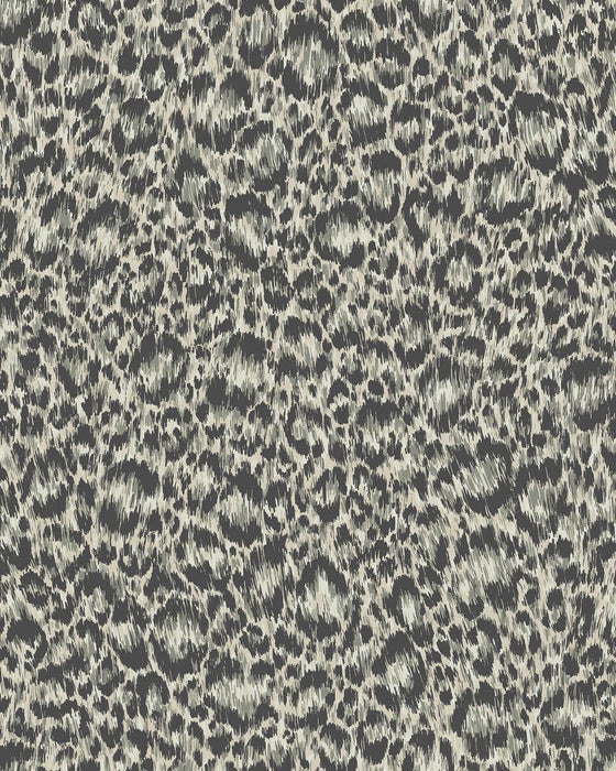 Cole & Son Hand-Painted Leopard Grey Wallpaper Sample 130/4013.CS.0