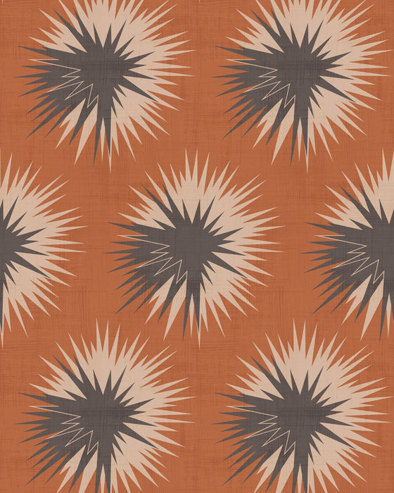 Cole & Son Soft Thistle Ginger Wallpaper Sample 130/7023.CS.0