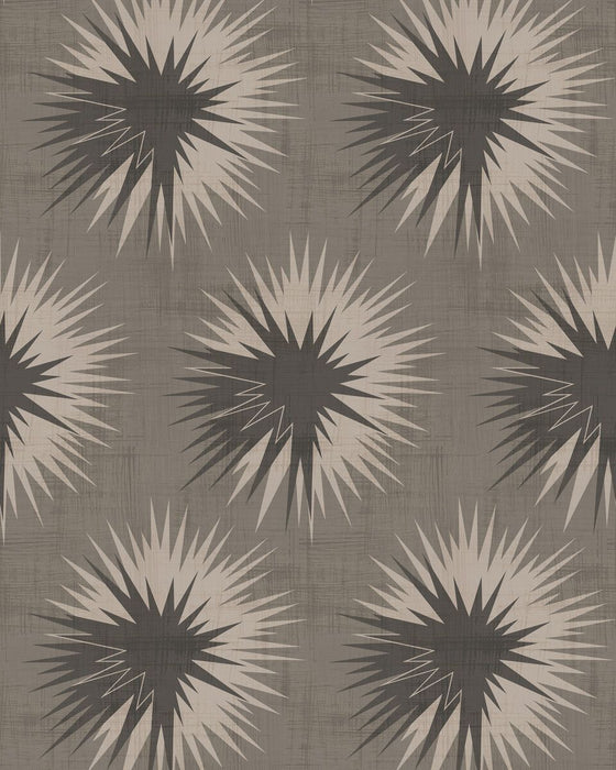 Cole & Son Soft Thistle Charcoal Wallpaper Sample 130/7024.CS.0