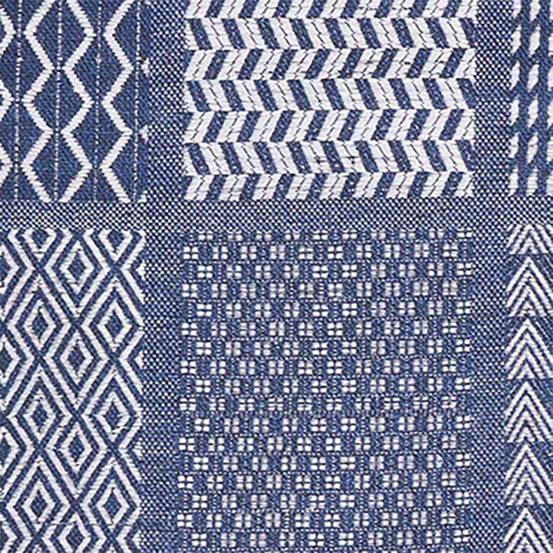 Peter Dunham Nawab Pacific/White Fabric Sample 131NWB10
