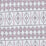Peter Dunham Souk Pink/Gray On White Fabric Sample 131SUK06