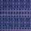Peter Dunham Souk Blue/Pink On Indigo Fabric Sample 131SUK09