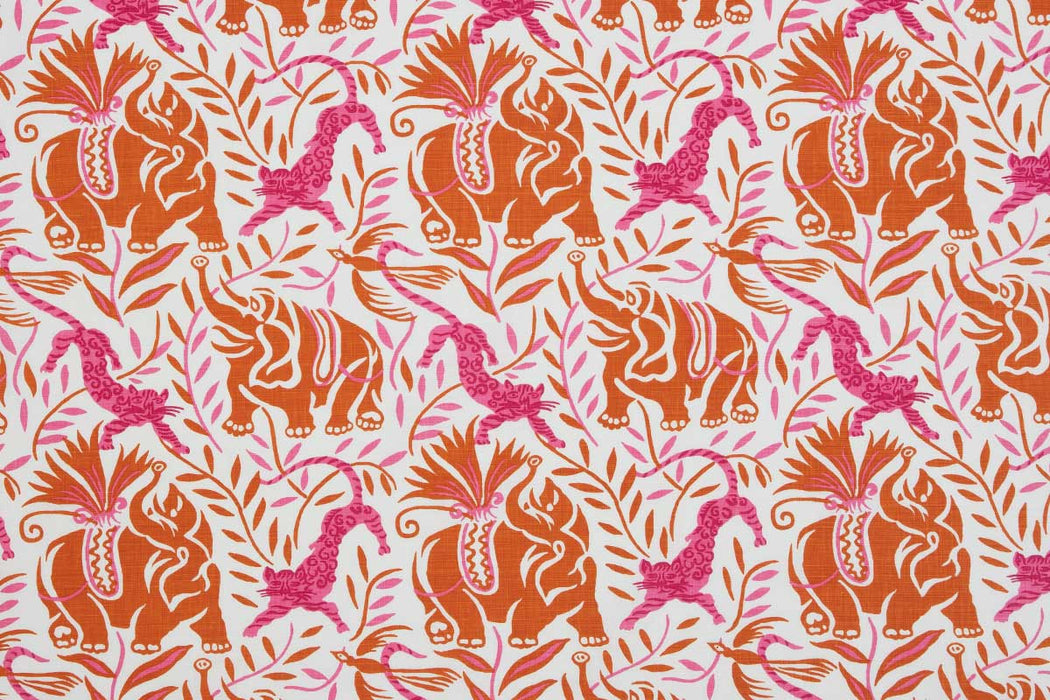 Christopher Farr La Jungle Hot Pink Fabric