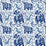 Christopher Farr La Jungle Performance Azzurro Fabric