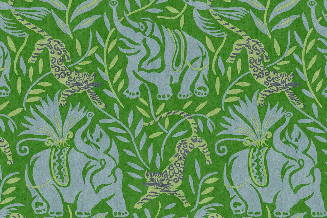 Christopher Farr La Jungle Matcha Wallpaper