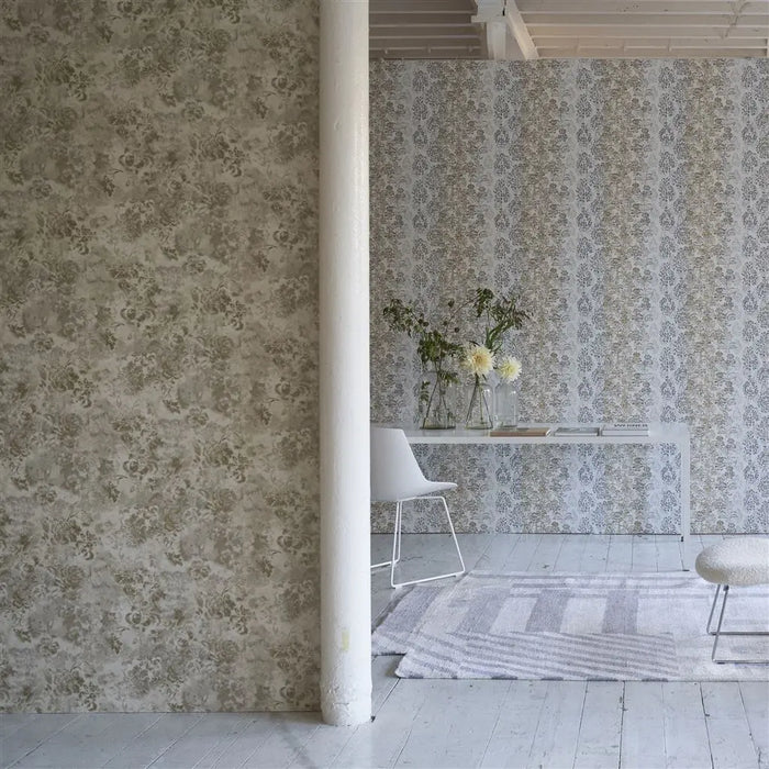 Designers Guild Linnaeus Moss Fabric Sample F1803-04