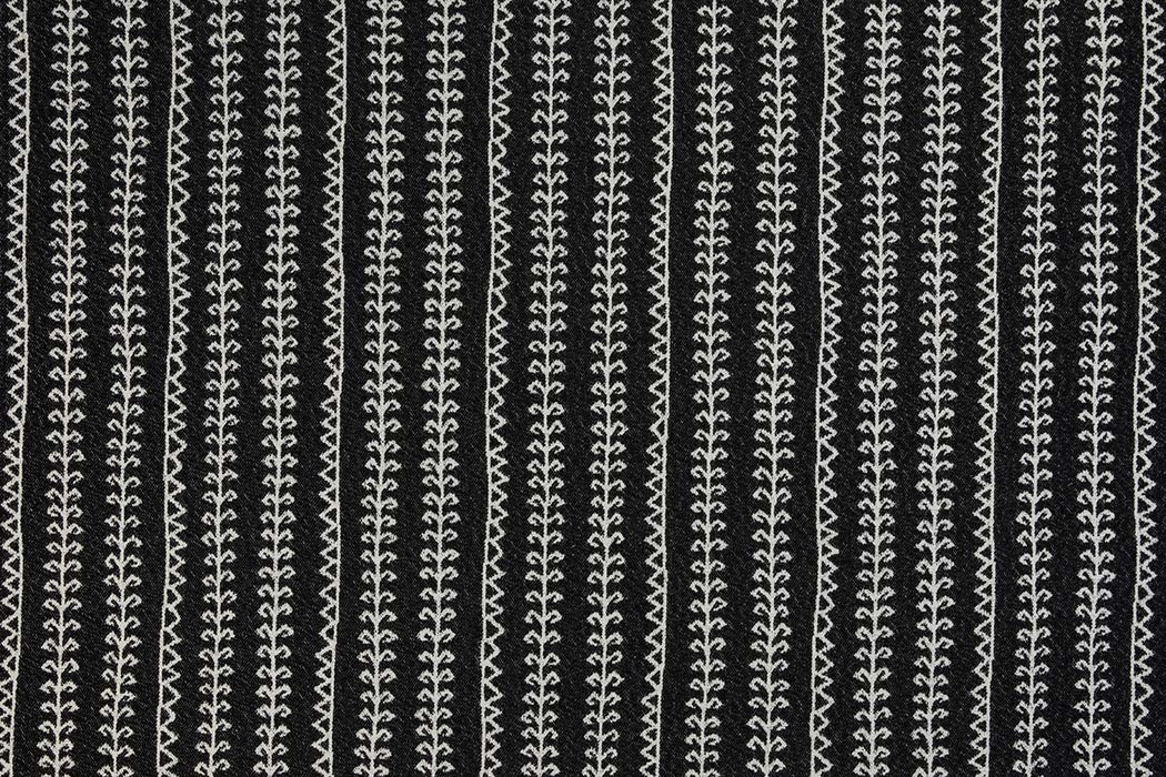 Christopher Farr Little Weed Charcoal Fabric