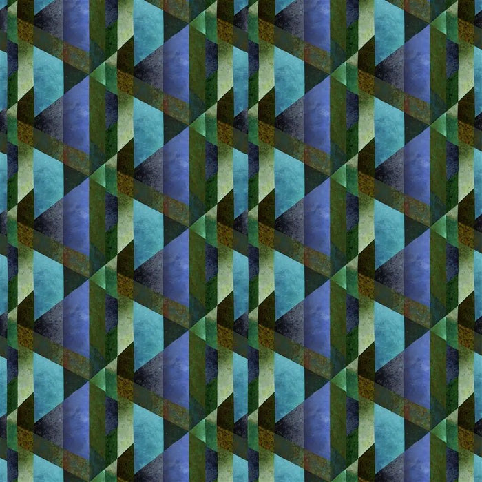 Designers Guild Minakari Geo Panel  1 Sample Sample PDG1141-01