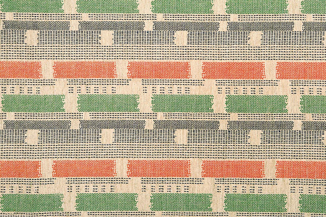 Christopher Farr Loom Weave Orange Fabric