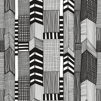 Seabrook Designs Ruutukaava Ebony And Eggshell Wallpaper 14111X