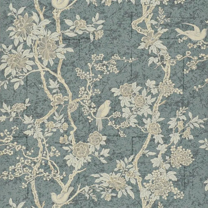 Ralph Lauren Marlowe Floral Slate Wallpaper Sample PRL048/10