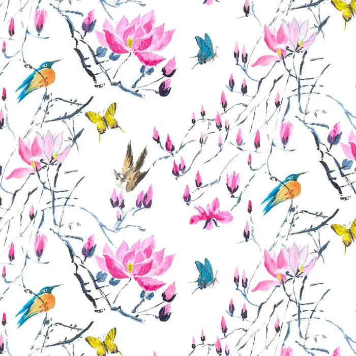 Designers Guild Madame Butterfly Peony Fabric F1903-01