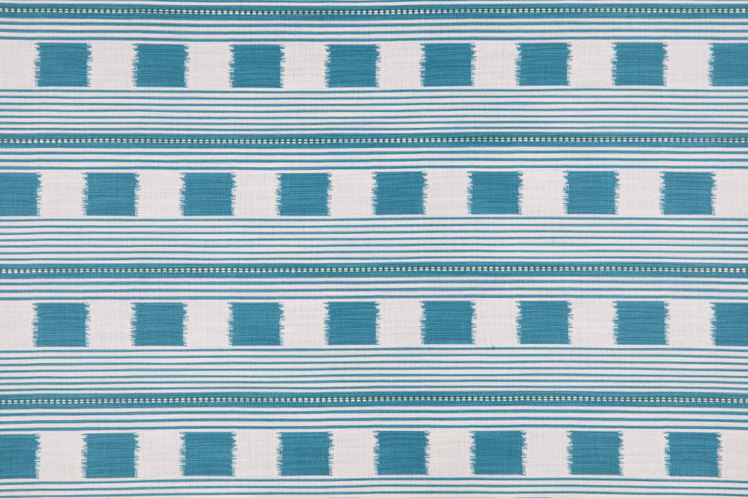 Christopher Farr Lost and Found Perennials Performance Turchese Fabric