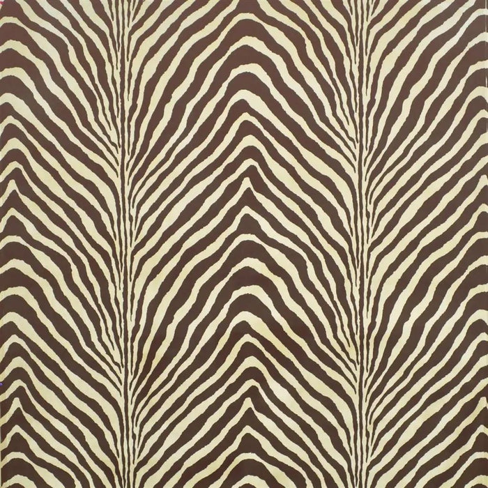 Ralph Lauren Bartlett Zebra Chestnut Fabric Sample FRL5186/01