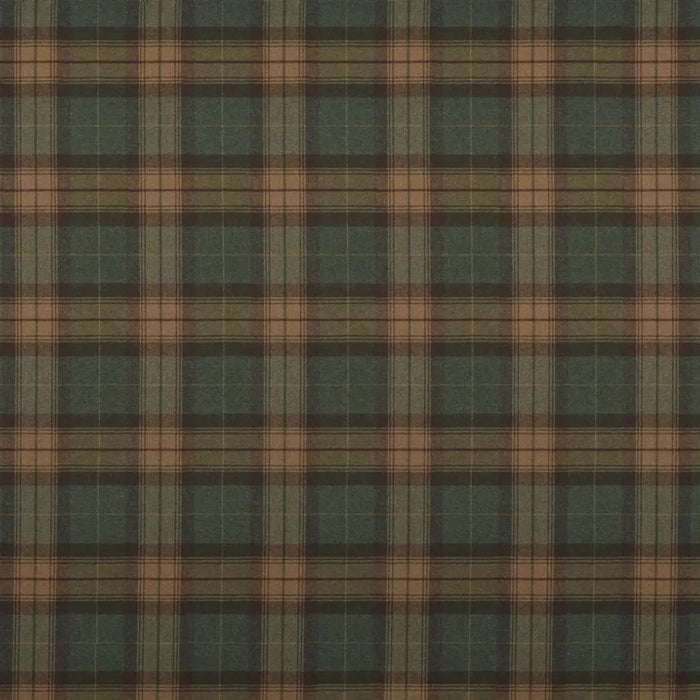 Ralph Lauren Barnfield Plaid Mallard Fabric Sample FRL5185/02