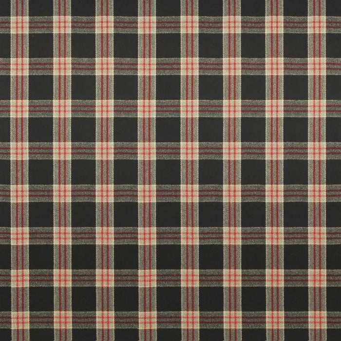 Ralph Lauren Refinery Plaid Cinder Fabric Sample FRL5202-01