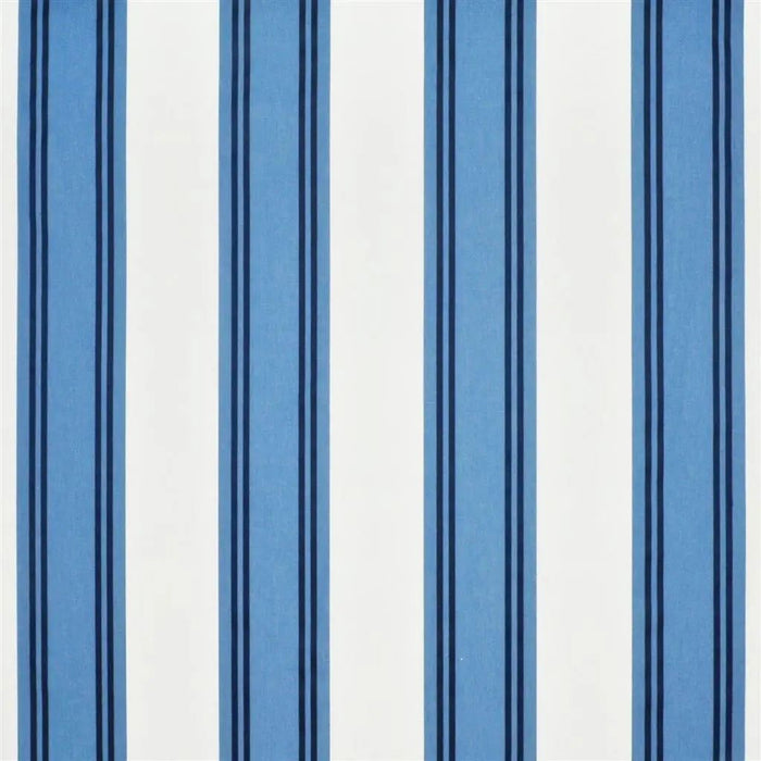 Ralph Lauren Garland Stripe Royal Blue Fabric Sample FRL5203/01